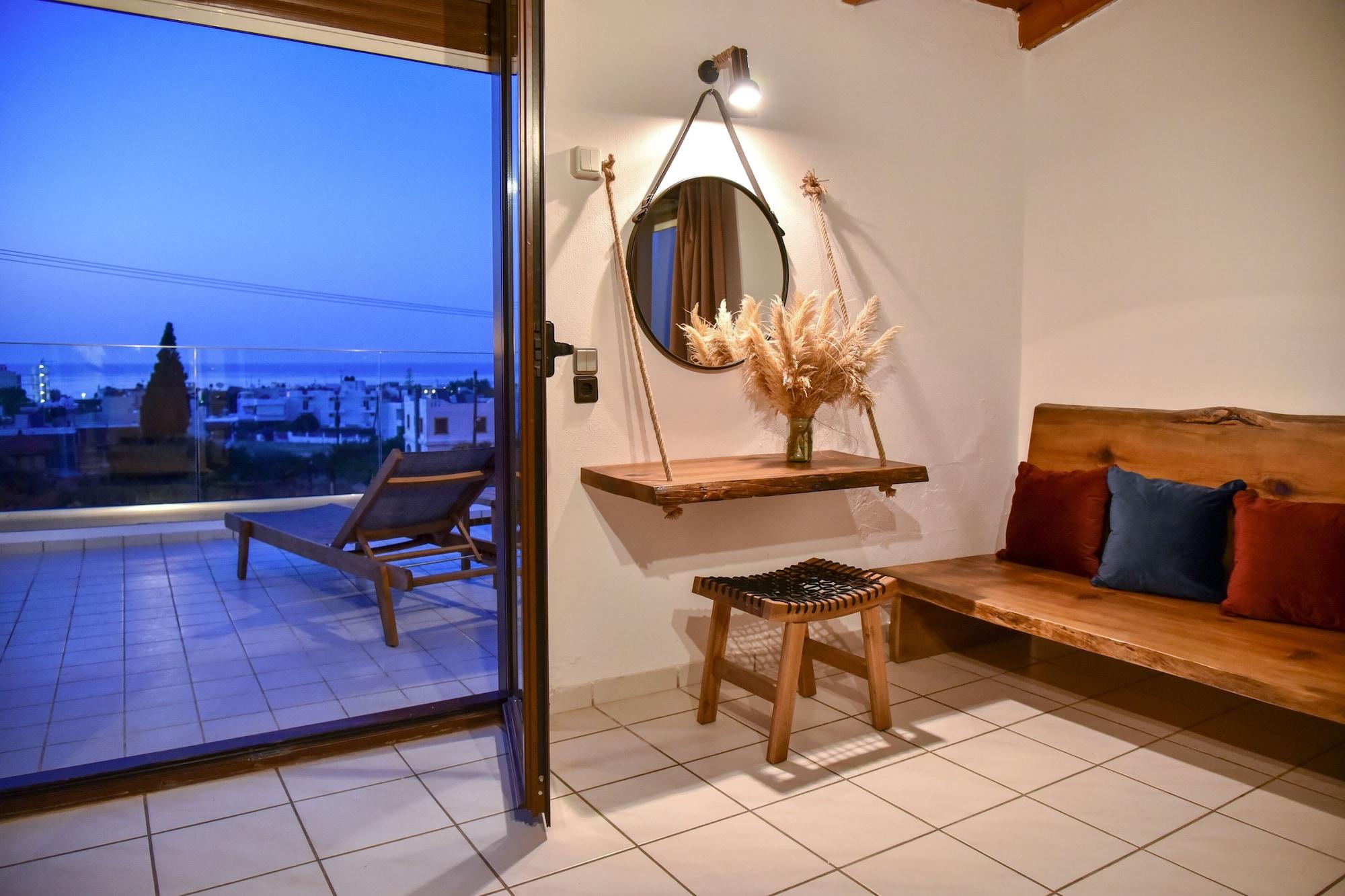 Iraklis Apartments Stalís Ngoại thất bức ảnh