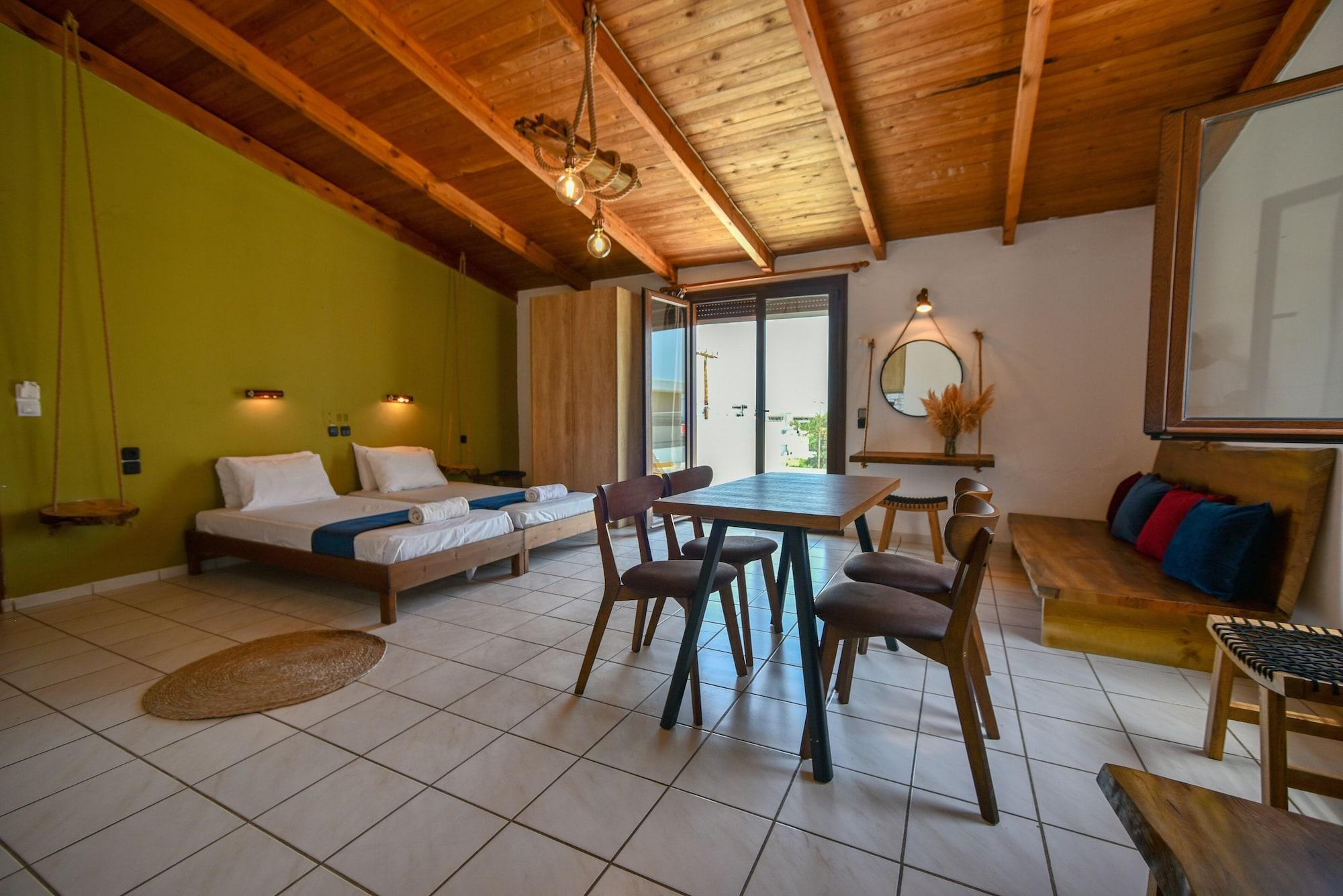 Iraklis Apartments Stalís Ngoại thất bức ảnh