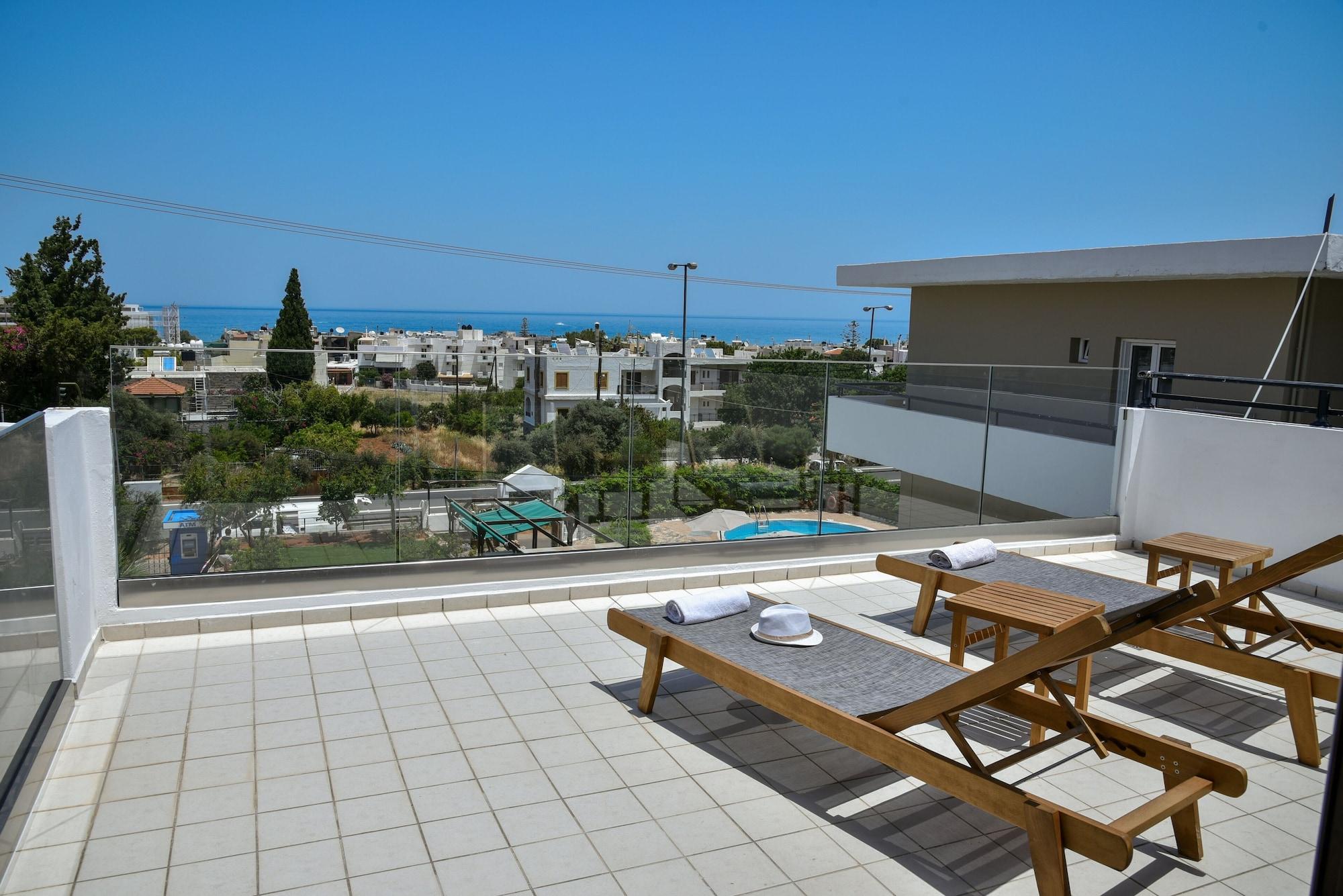 Iraklis Apartments Stalís Ngoại thất bức ảnh