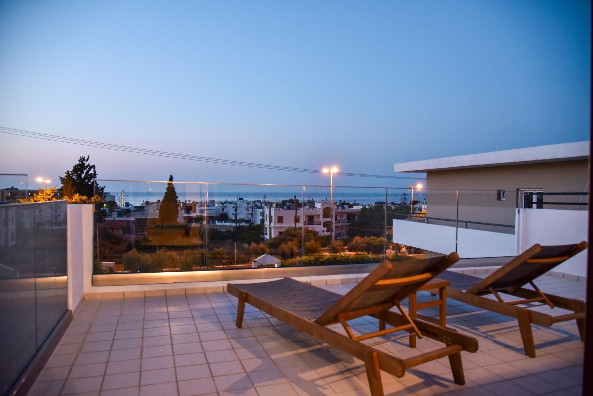 Iraklis Apartments Stalís Ngoại thất bức ảnh