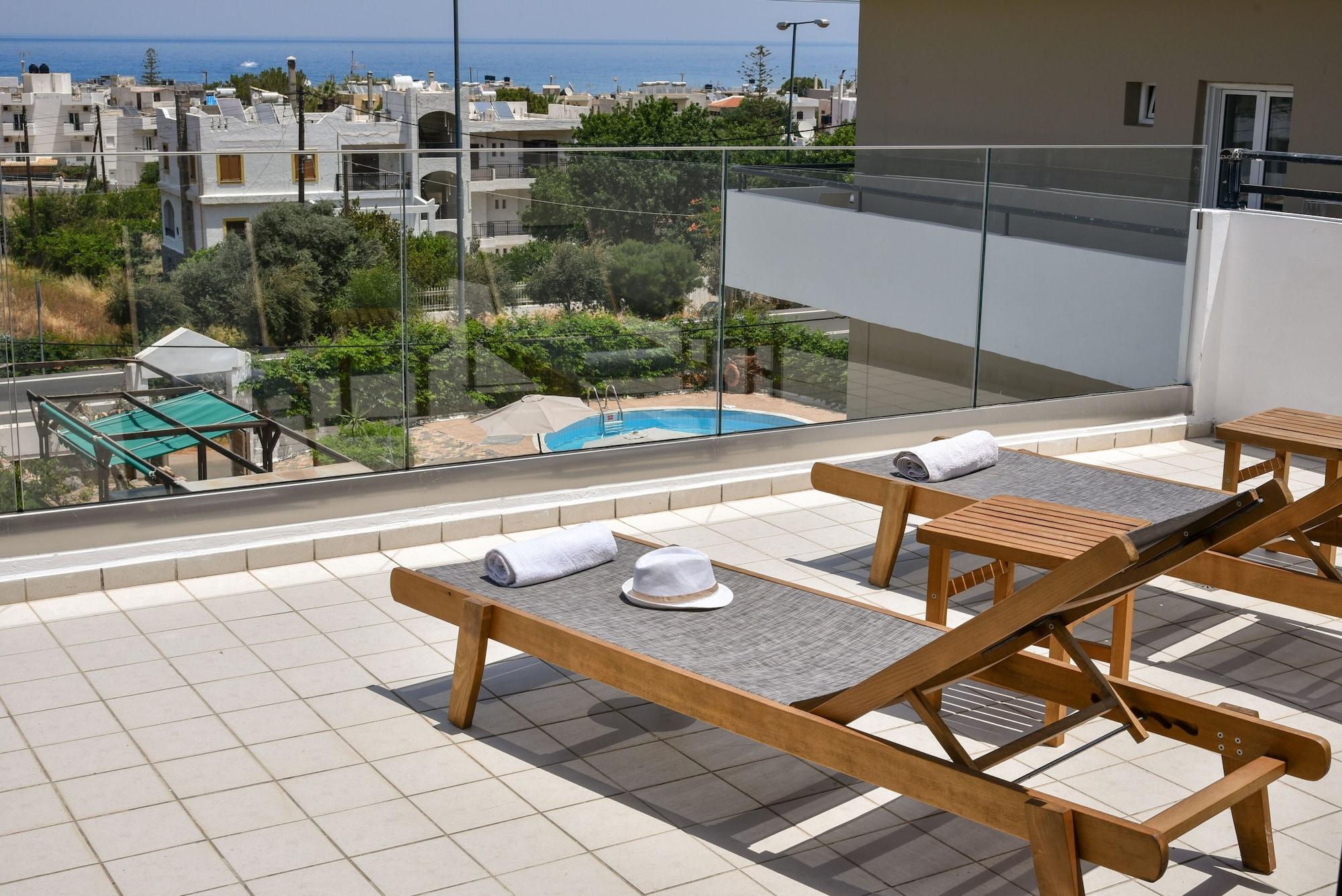 Iraklis Apartments Stalís Ngoại thất bức ảnh