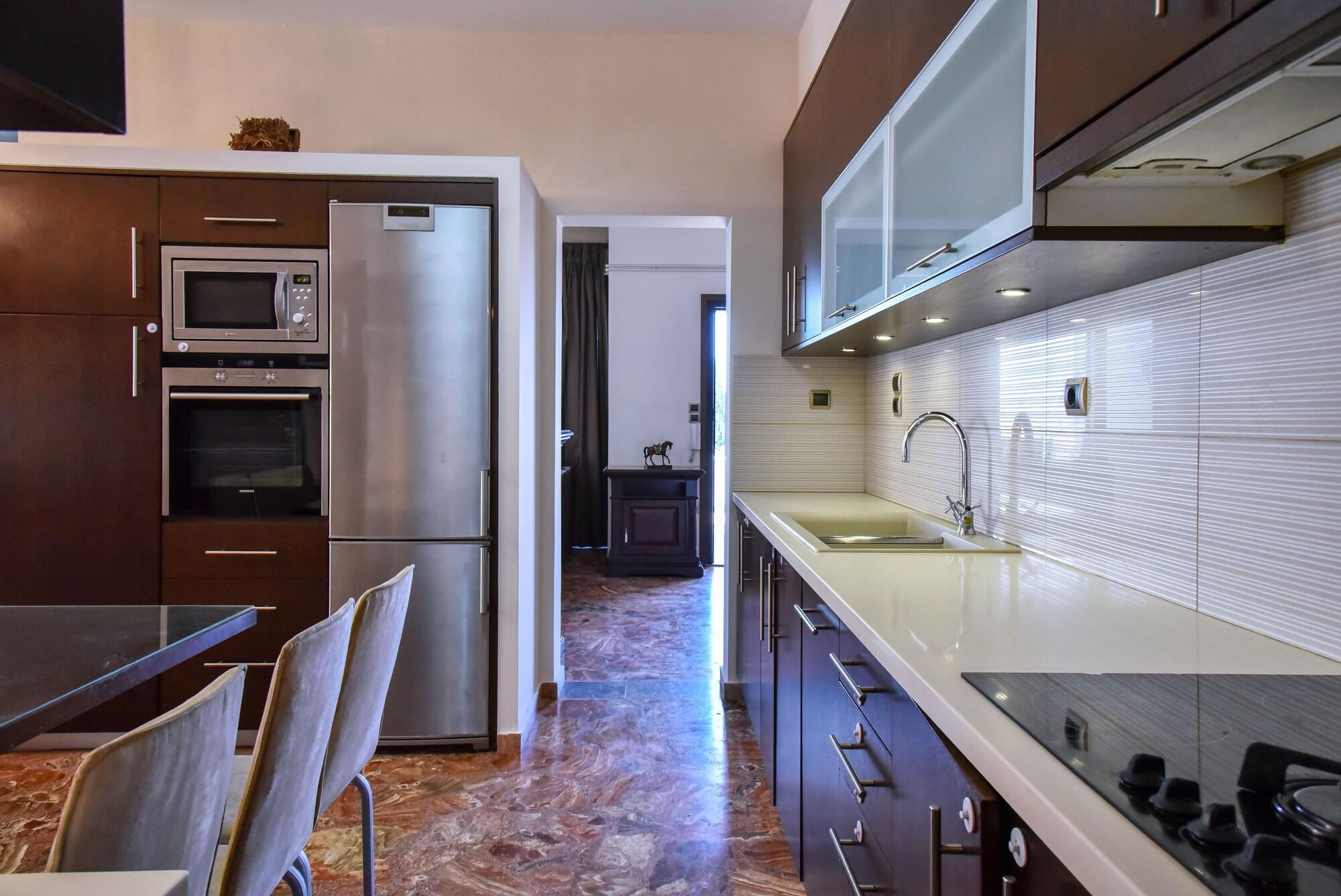 Iraklis Apartments Stalís Ngoại thất bức ảnh