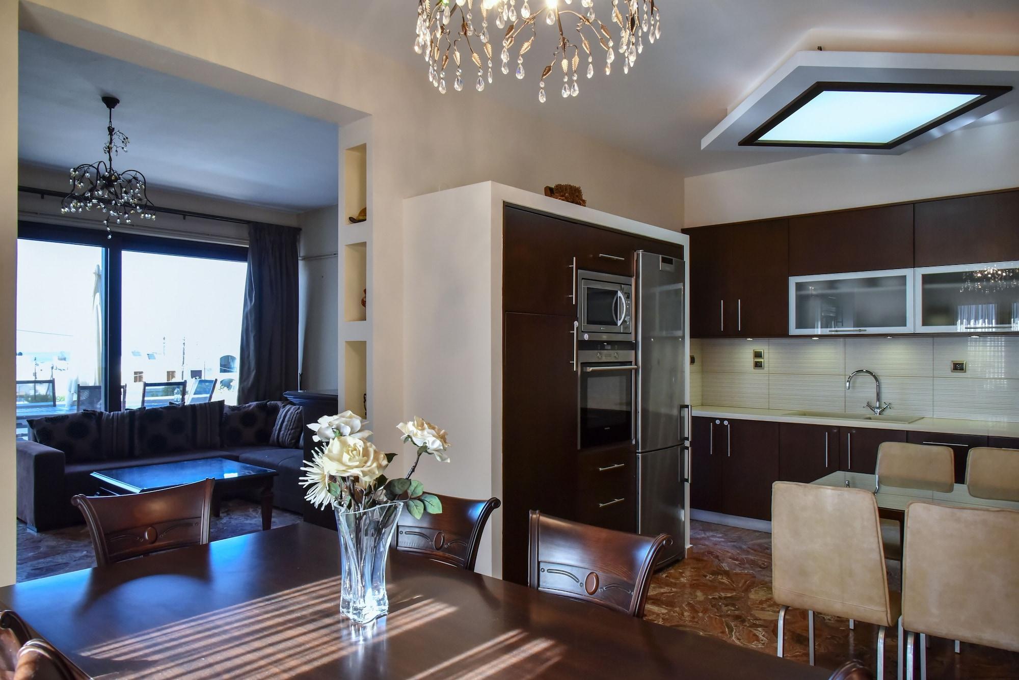 Iraklis Apartments Stalís Ngoại thất bức ảnh