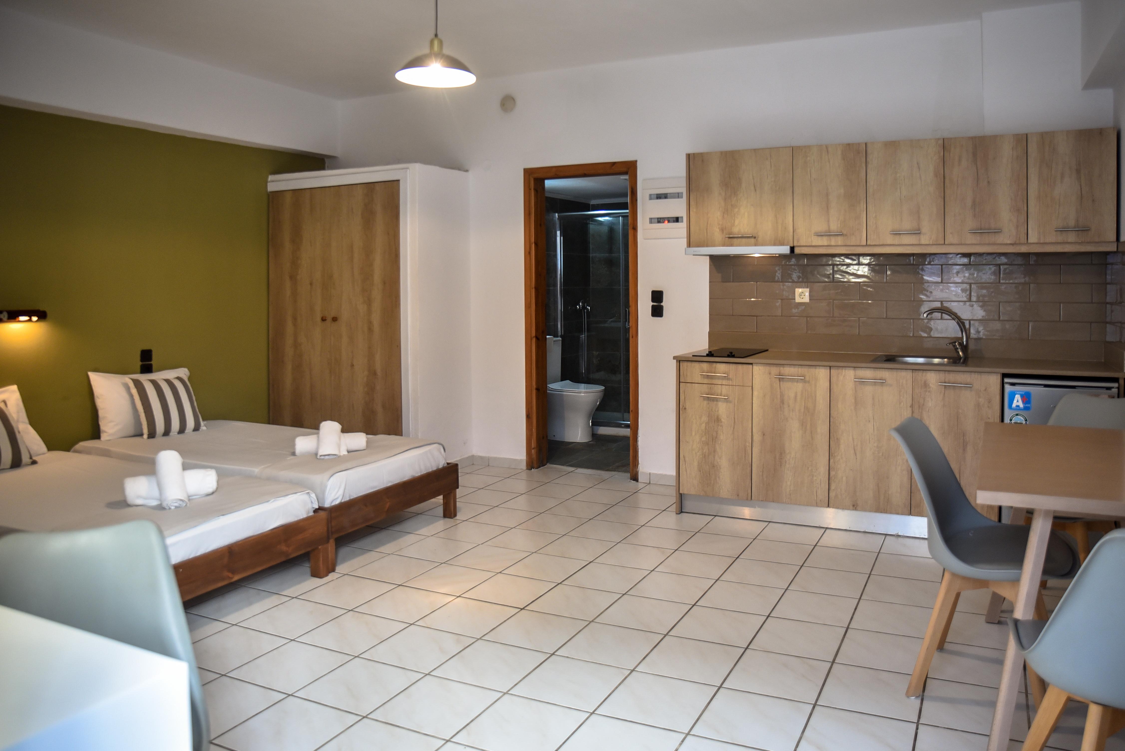 Iraklis Apartments Stalís Ngoại thất bức ảnh