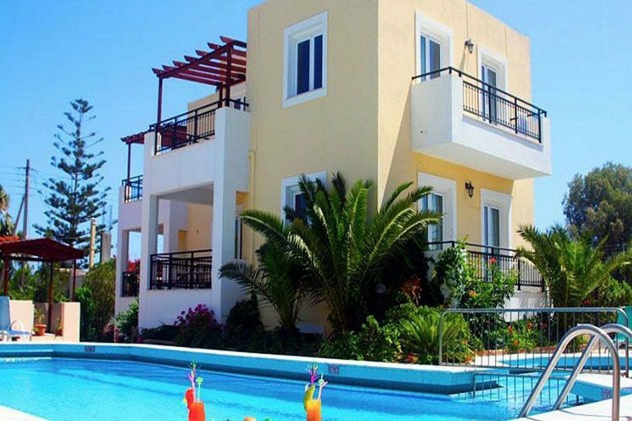 Iraklis Apartments Stalís Ngoại thất bức ảnh
